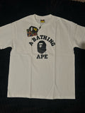 White Bape Tee